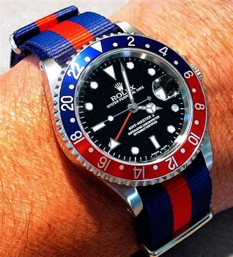 rolex pepsi nato|rolex gmt blue pepsi.